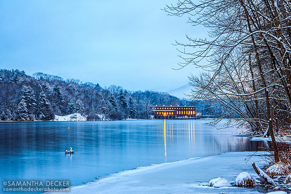 View from Haviland Cove Park, Glens Falls, NY