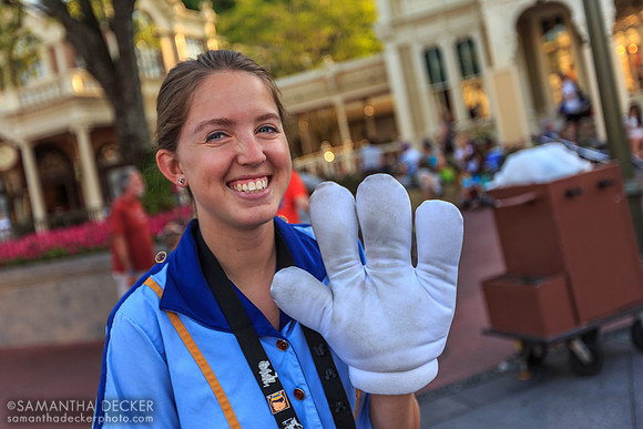 Happy Cast Member, Magic Kingdom