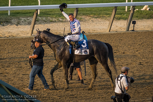 Arcangelo wins the Belmont Stakes, Belmont Park, Elmont, NY