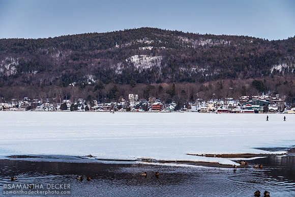 Lake George in Winter, 2020