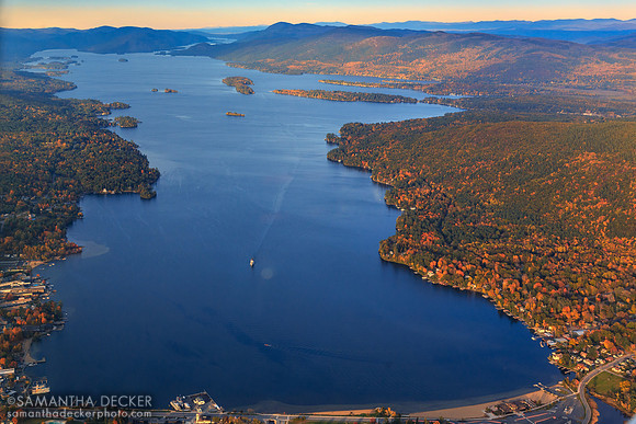 Flying Over Lake George, 2018