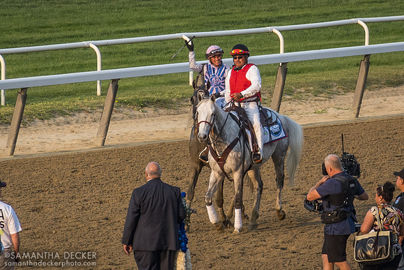 Arcangelo wins the Belmont Stakes, Belmont Park, Elmont, NY
