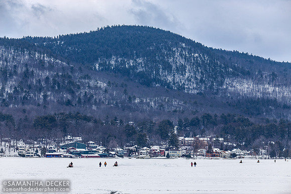 Lake George in Winter, 2020