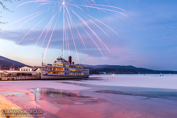 Fireworks Over Lake George, 2020
