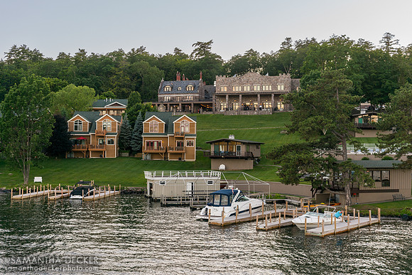Passing by the Inn at Erlowest on Lake George