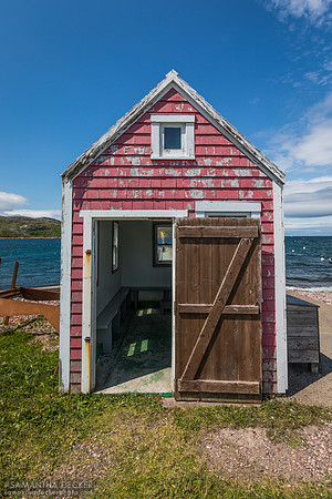 Hut on L'Île aux Marins, French Overseas Collectivity of St. Pierre and Miquelon
