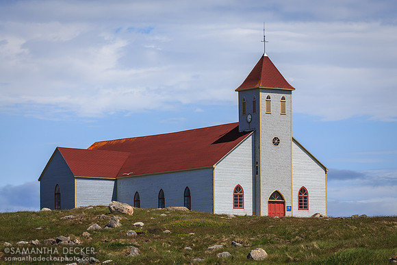 Notre-Dame-des-Marins Church L'Île aux Marins, French Overseas Collectivity of St. Pierre and Miquelon