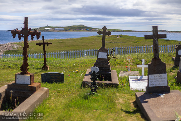 Cemetery, L'Île aux Marins, French Overseas Collectivity of St. Pierre and Miquelon