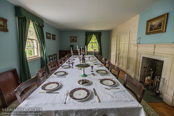 Dining Room, Commissariat House, St. John's, NL