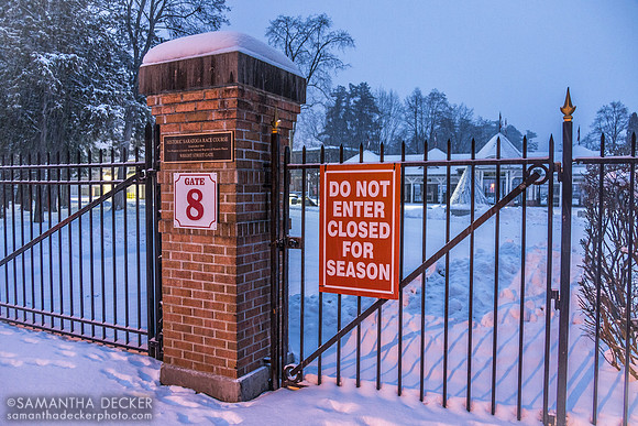 The Spa Closed in Winter