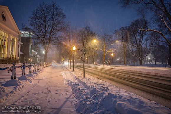 Union Ave. in Winter, 2024