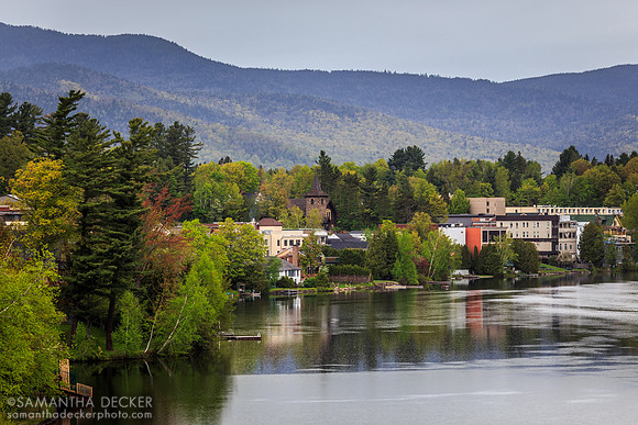 Mirror Lake, Lake Placid, NY