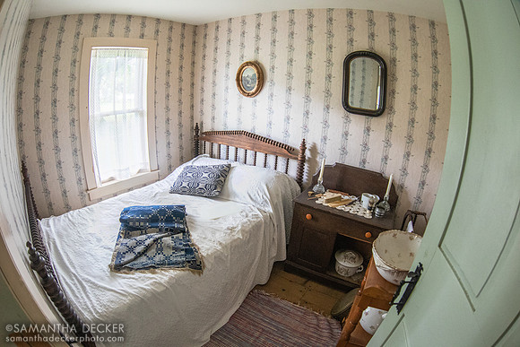 Bedroom, Wilder Family Home, Almanzo Wilder Farm, Burke, NY