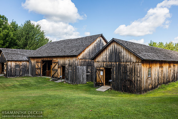 Farmer Boy's Barns, Almanzo Wilder Farm, Burke, NY