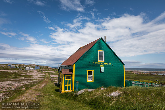 Building on L'Île aux Marins, French Overseas Collectivity of St. Pierre and Miquelon