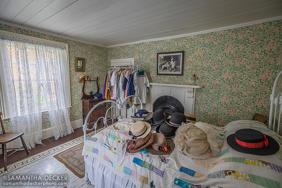 Bedroom, Hiscock House, Trinity, Newfoundland