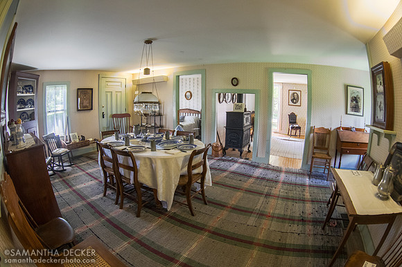 Dining Room, Almanzo Wilder Home, Burke, NY