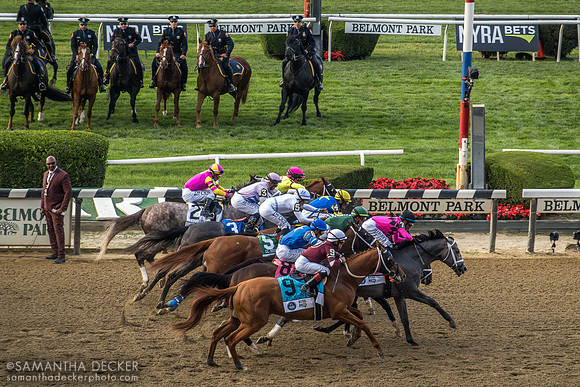 Arcangelo wins the Belmont Stakes, Belmont Park, Elmont, NY