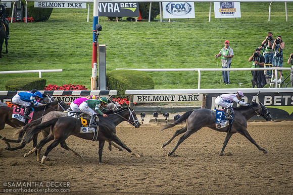 Arcangelo wins the Belmont Stakes, Belmont Park, Elmont, NY