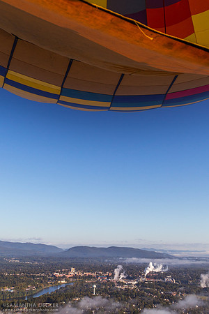 A Hot Air Balloon Ride Over Glens Falls, NY