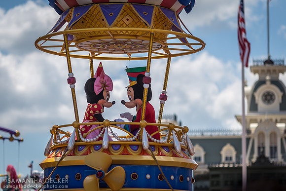 Minnie and Mickey, Festival of Fantasy Parade, Magic Kingdom