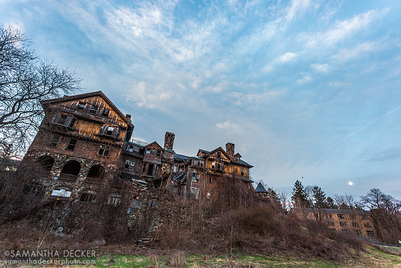Halcyon Hall, Bennett College (Abandoned), Millbrook, NY