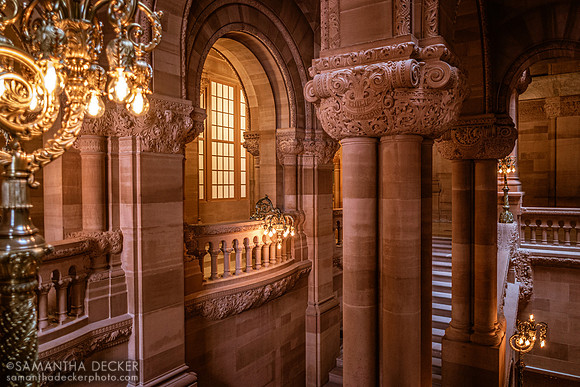Inside the New York State Capitol