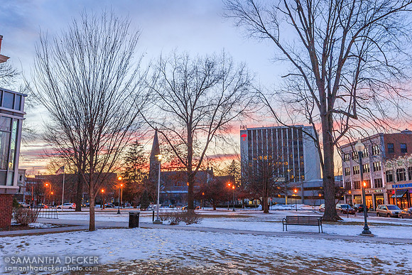 Glens Falls at Twilight