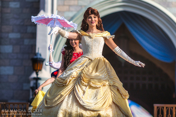 Belle Welcomes You to Magic Kingdom