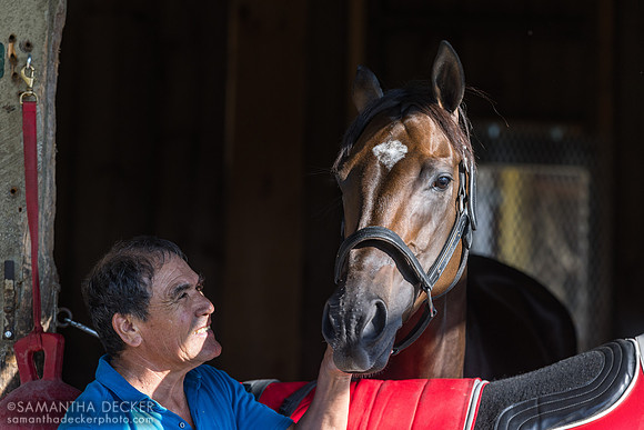 Groom Roberto Ambriz with Buchu