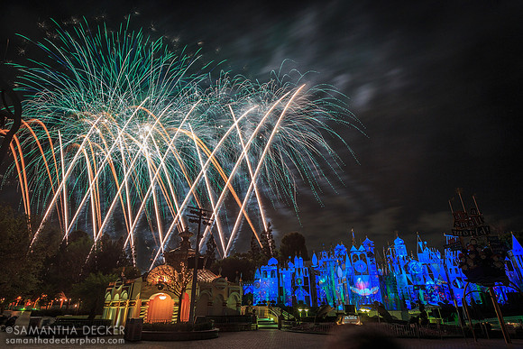 Disneyland Forever Fireworks, Disneyland, California