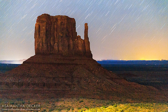 Monument Valley Mitten Under the Stars