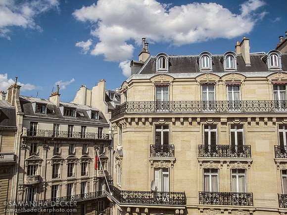 View from the Hôtel du Collectionneur, Paris