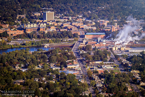 Glens Falls from Above