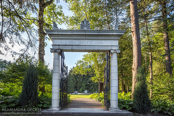 Gate at Yaddo