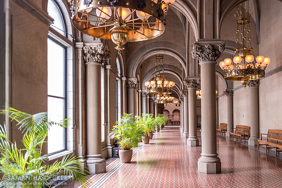 Inside the New York State Capitol