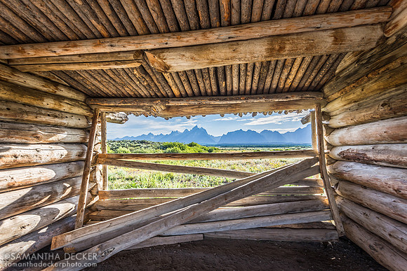 Cunningham Cabin, Grand Teton National Park, Wyoming