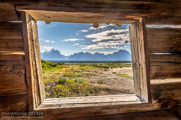 Cunningham Cabin, Grand Teton National Park, Wyoming