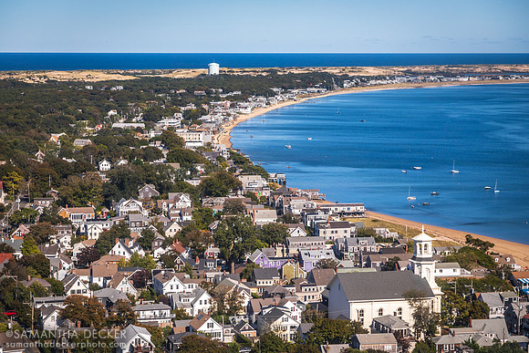 View from Pilgrim Monument, Provincetown, MA