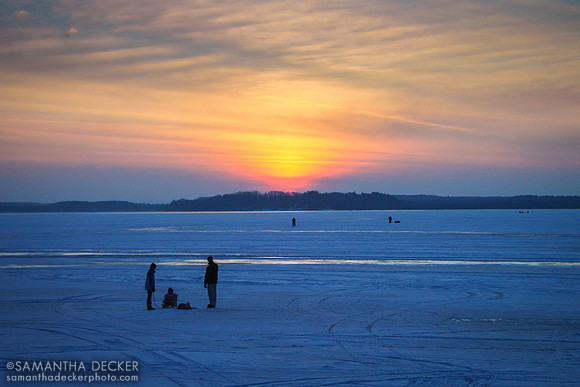 Lake George in Winter