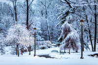 Skidmore College Campus in Winter