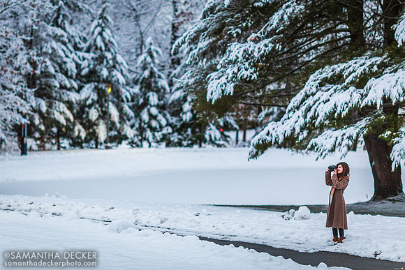 A Photographer at Skidmore