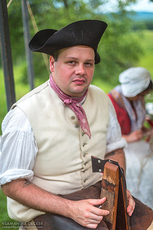 Army Shoemaker, Saratoga Battlefield, 2017