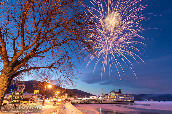 Fireworks, Lake George, NY, 2020