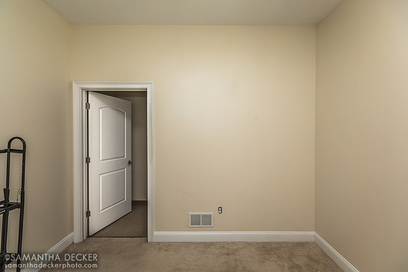 My bedroom (door goes to utility room)
