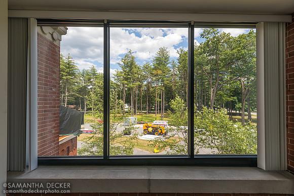 Living room looking out onto Excelsior Spring(s) Ave