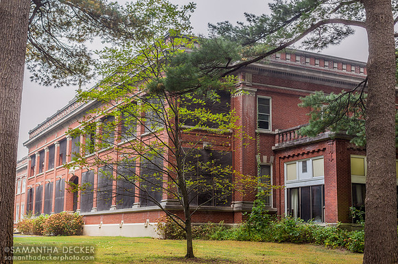 My bedroom, top right window (Fall 2014, a year before it re-opened as The Grove)