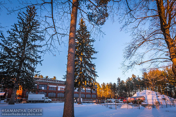 The Grove, January 2015 (my living room = two top right windows)