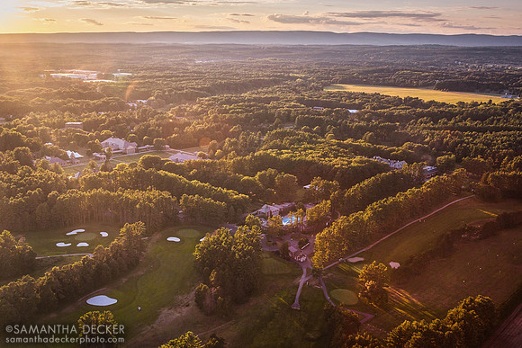 Saratoga Spa State Park From Above