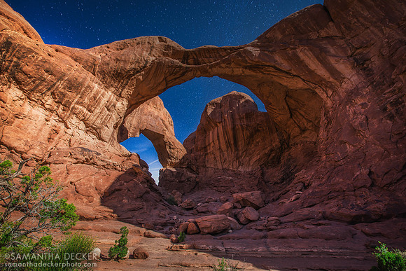 Digital Art:  Double Arch